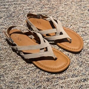 Sarto Tan Sandals for Women, size 6.5